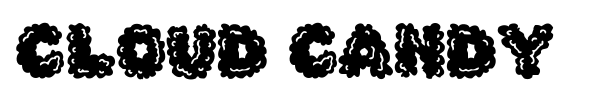 Cloud Candy font preview